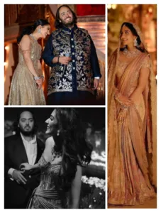 Anant Ambani wedding pics with Radhika merchant,