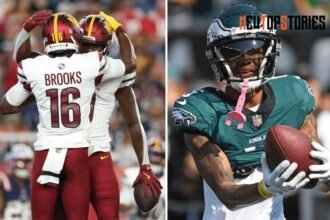 washington commanders vs philadelphia eagles match player stats