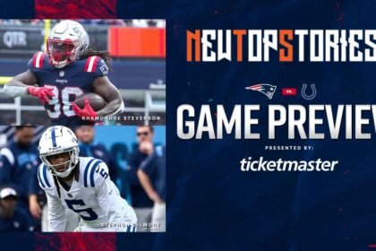 colts vs new england patriots match player stats