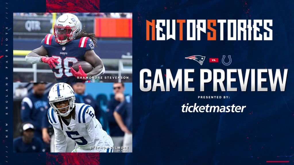colts vs new england patriots match player stats