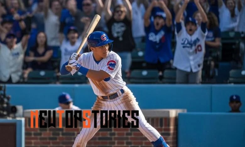 dodgers vs chicago cubs match player stats